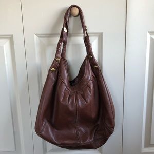 Lucky Brand Leather Hobo Bag